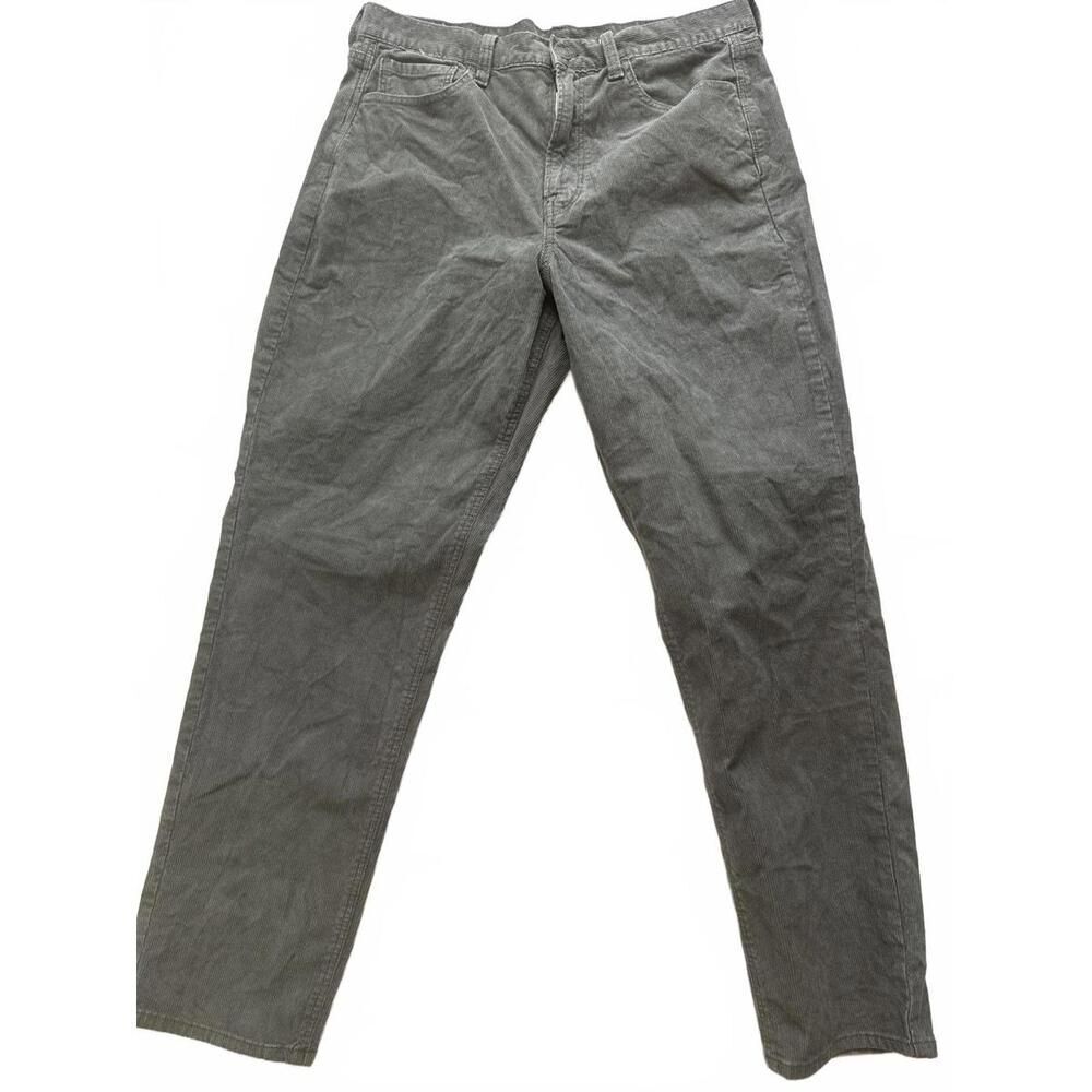 American Eagle Gray Corduroy Pants Size 10
